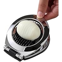 Stainless Steel Egg Slicer With 3 Slicing Styles