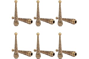 Doitby Bolo Tie Tips 5mm Bolo Tie End Caps DIY Bolo Tie Supplies Bolo Tie Parts Accessories for Bolo Tie Necklace