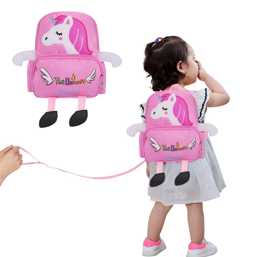 unicorn backpack leash