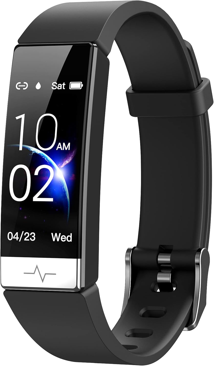 GPS Uhr Fitness Tracker Armband Damen Herren Schrittzähler Smartwatch