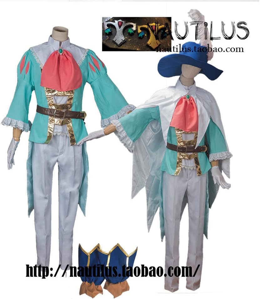 Amazon Co Jp ノーブランド品 Fgo Fate Grand Order グランドオーダー シュヴァリエ デオン 帽子 手袋付き コスプレ衣装 ホビー 通販