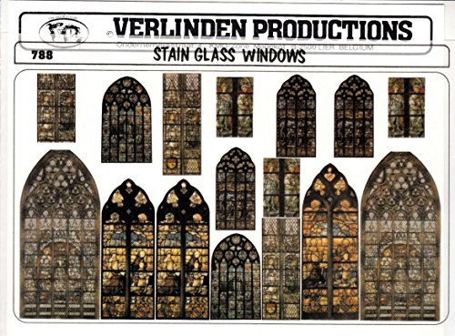 VER0788 1:35 Verlinden Stained Glass Windows [MODEL KIT ACCESSORY]