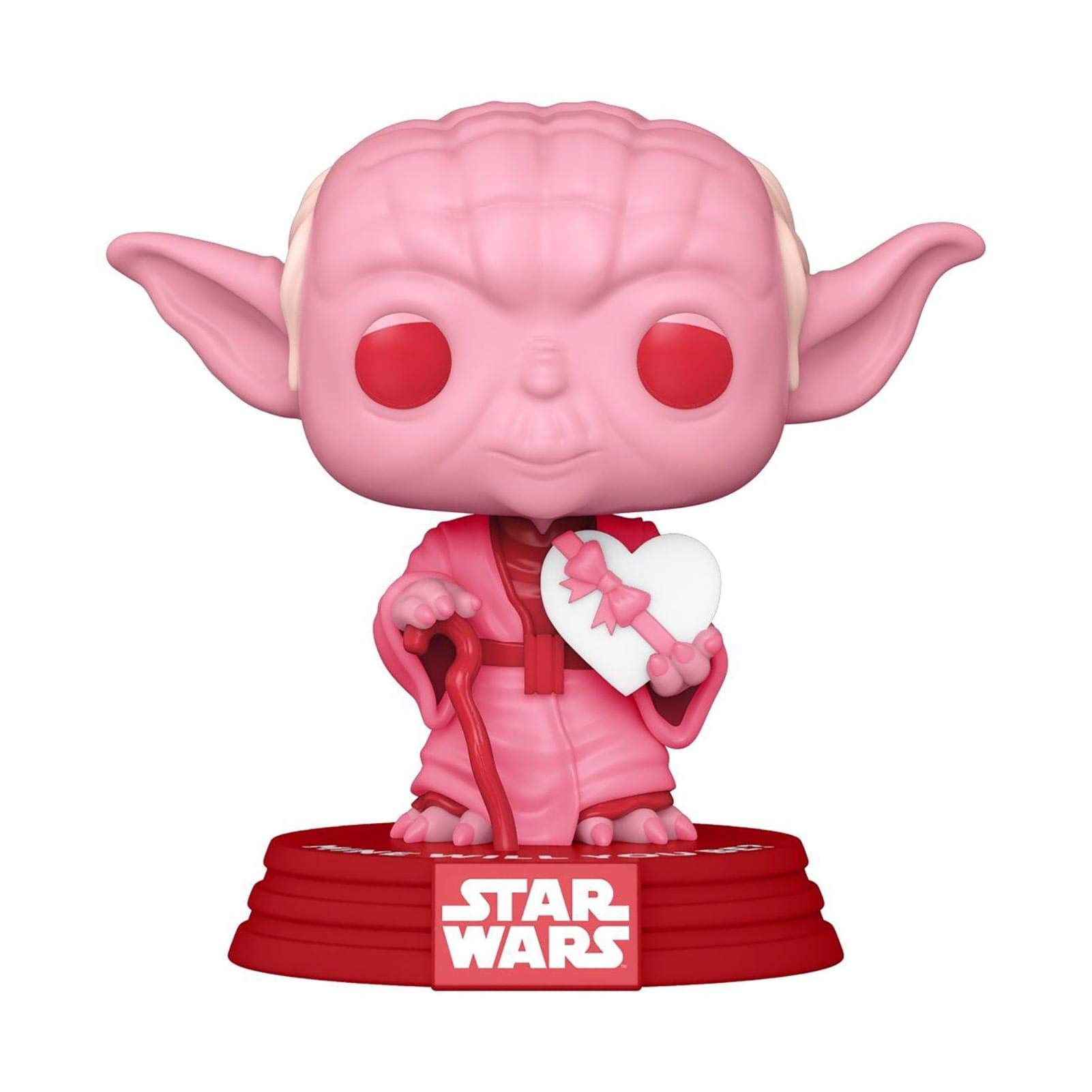 Funko POP! Star Wars: Valentines-Yoda With Heart - Collectable Vinyl Figure - Gift Idea - Official Merchandise - Toys for Kids & Adults - Movies Fans - Model Figure for Collectors and Display