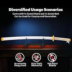 Zisu Zenitsu Sword, 41 Inches, Hashira Pillars