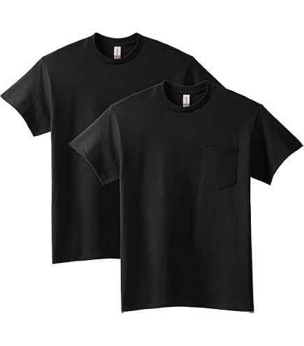 Fruit of the Loom Men's Eversoft Cotton T-Shirts (S-4XL), Pocket-2
