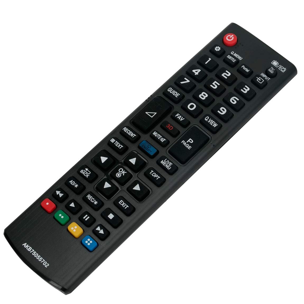 VINABTY AKB75055702 Remote Control Replacement for LG TV 32LH604T 43LH600T 43LH600V 43UH610T 49LH600T 49LH600V 49LH600V 49UH610T 55LH600T 60UH615T 55LH600V 55UH615T 65UH615T