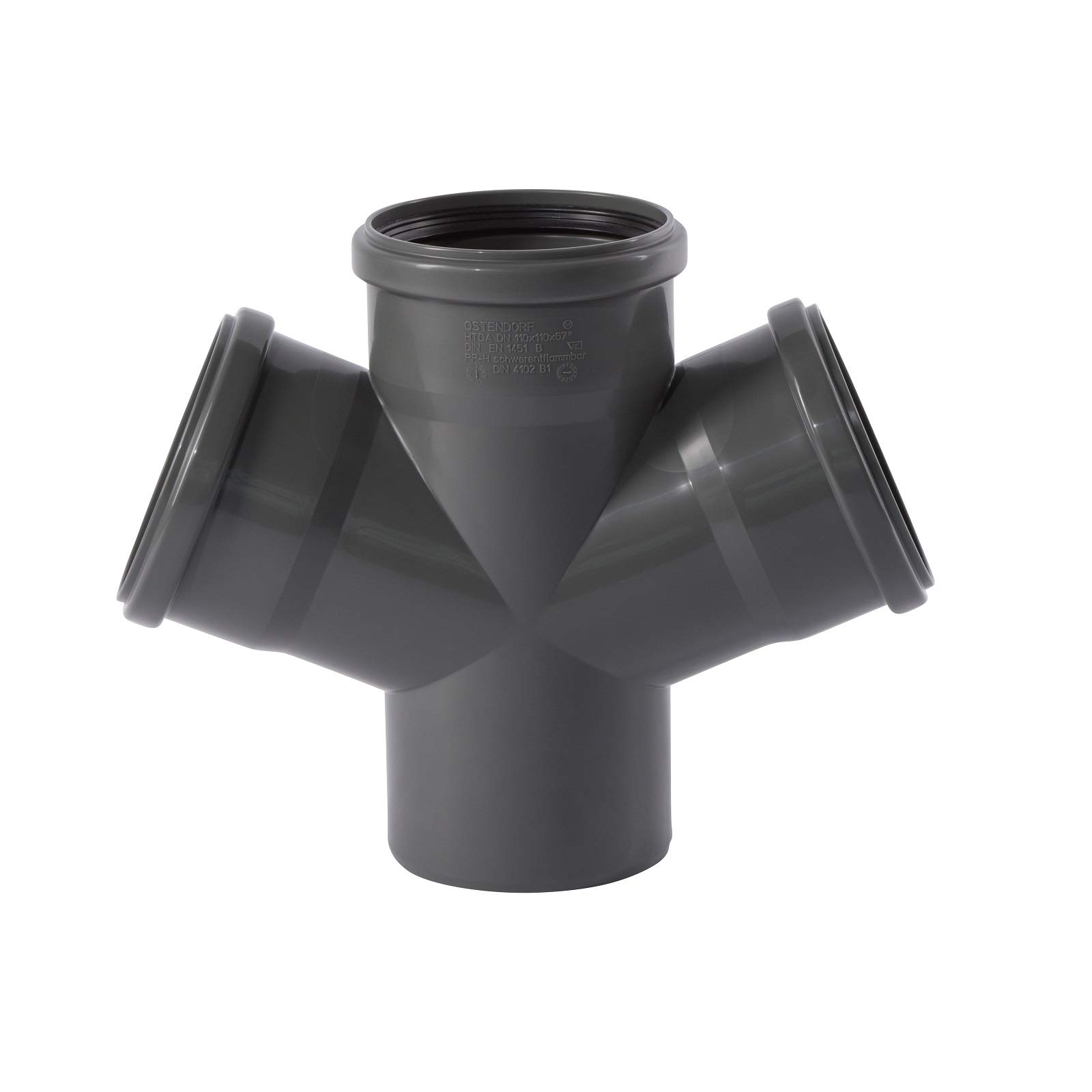Ostendorf 175900 HTsafe Double Junction Grey
