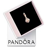 PANDORA Happy Birthday Gift Openable Dangle Charm - Compatible with PANDORA Me & Moments - Gift for Her - Stunning Women's Jewelry - 14k Rose Gold & Enamel - With Gift Box