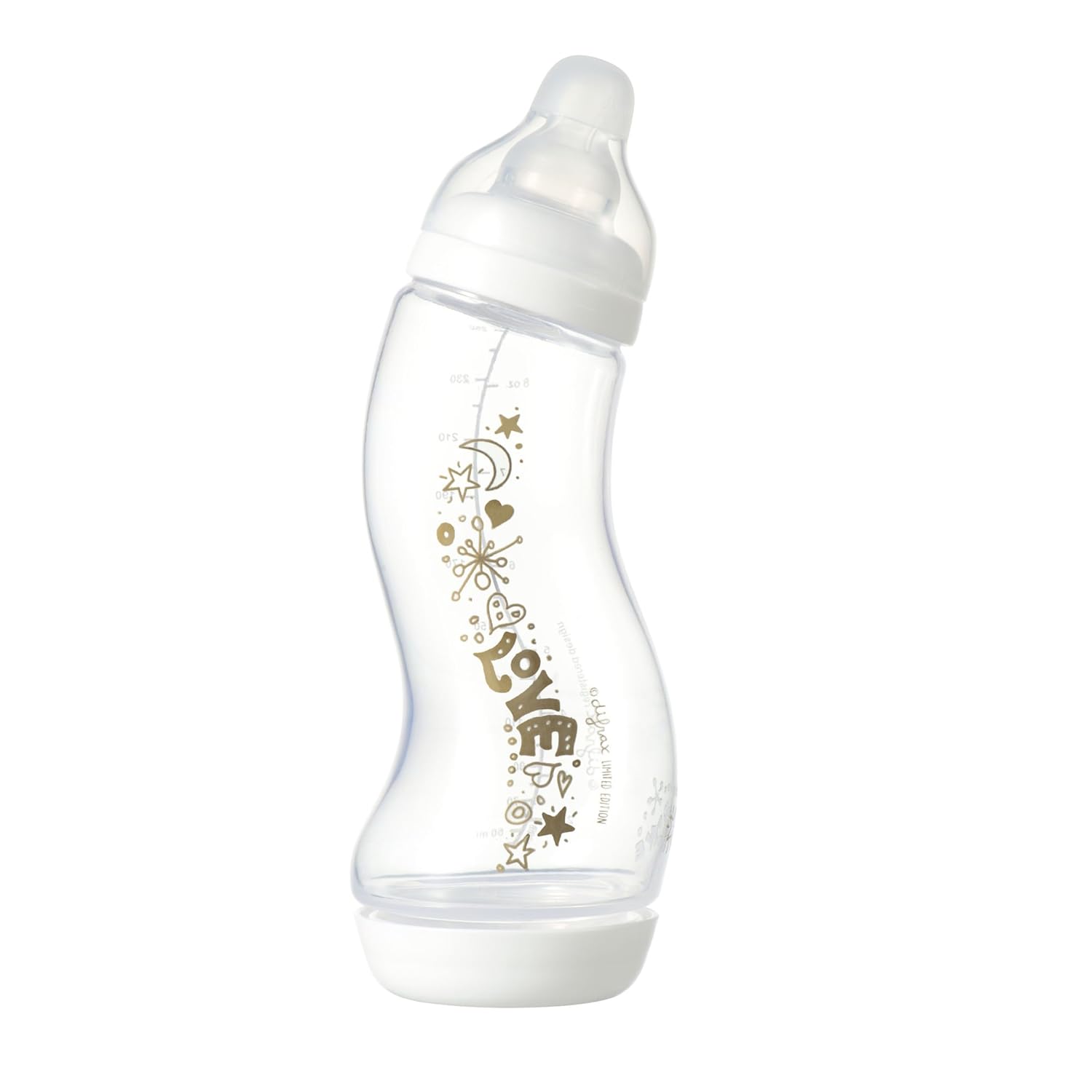 Difrax Dfx706 S Babyflasche Natural 250 Ml Gold Amazon De Baby