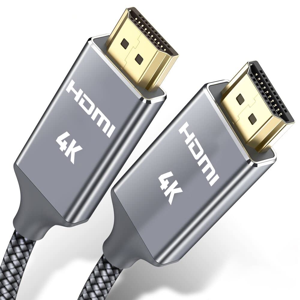 Snowkids 4K HDMI Cable 1M HDMI Lead Compatible 3D Support, Ethernet Function, Video 2160p, 1080p, 3D, 4K TV/HDTV/Blu-ray