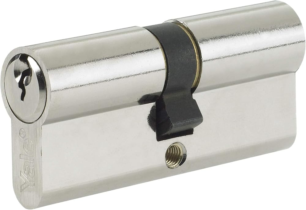 Yale B-ED3545-SNP Euro Cylinder Lock 35/45 90mm Nickel Finish 6 Pin