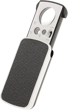 Segolike LED Lighted Slide Out Magnifying Glass 30x 60x 90x