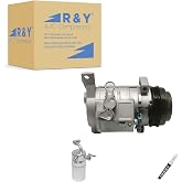 RYC Automotive Air Conditioning Compressor and Clutch Kit KT D052-02 | Fits Chevrolet Avalanche 1500 5.3L 2002-2005; Fits Chevrolet Silverado 1500 5.3L 2002-2006