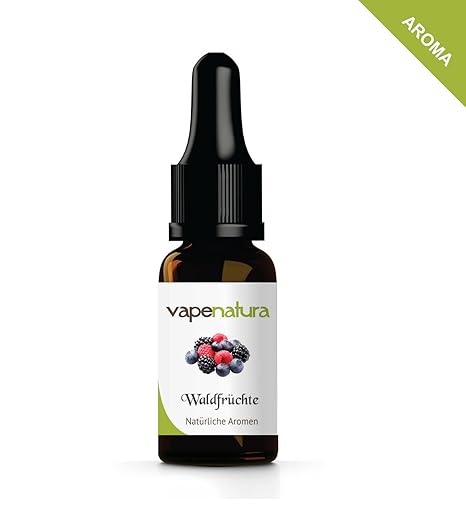 Vapenatura - Waldfrüchte - natürliches Lebensmittel-Aroma 10ml hochdosiertes Konzentrat selber mischen Herstellen von E-Liqui