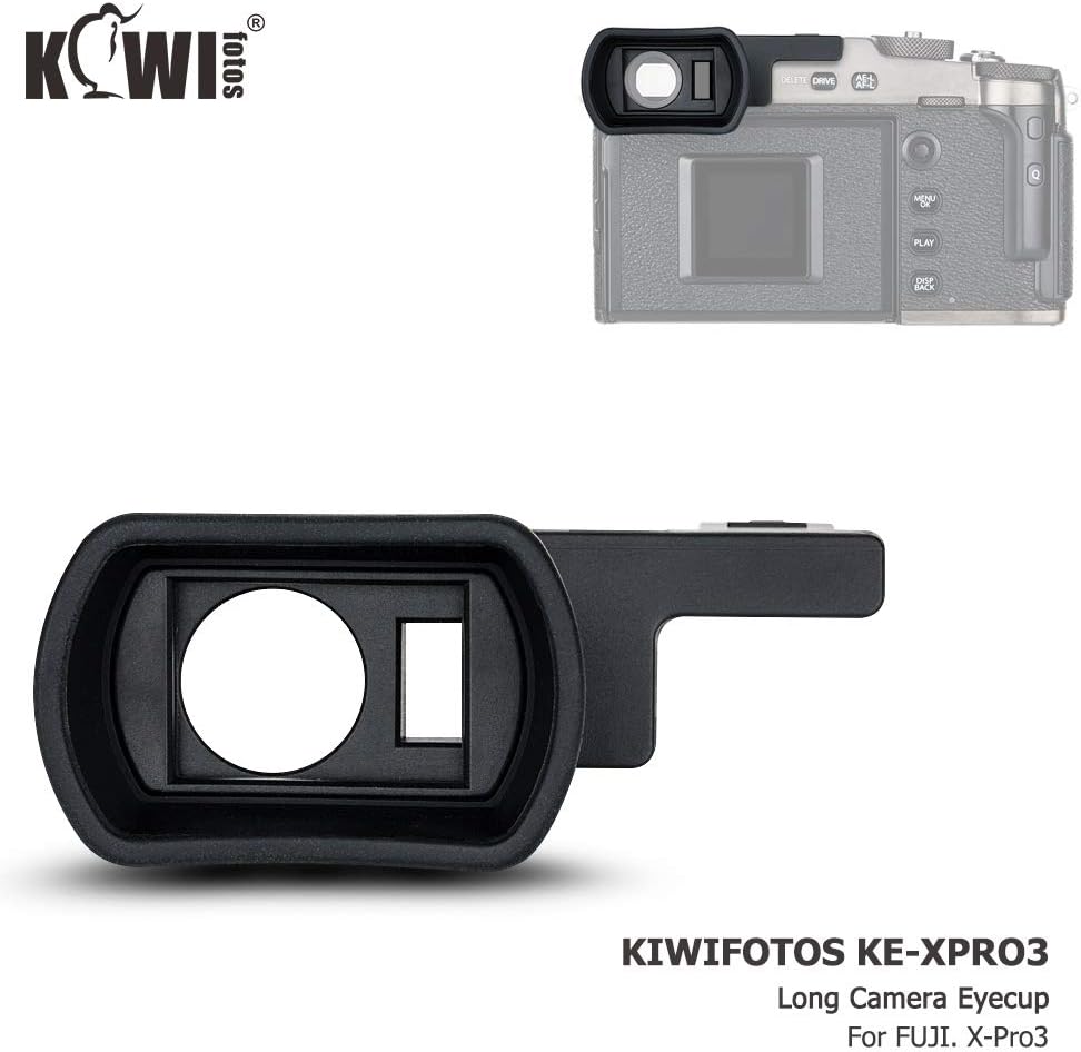 KIWIFOTOS XPRO3 Camera Soft Eyecup Extended Eyepiece for Fujifilm Fuji X-Pro3 Viewfinder Protector, Eyecup for Fujifilm X-Pro3 - Image 3