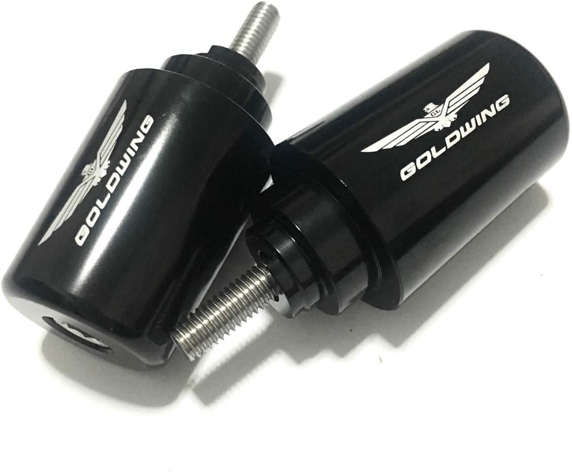 Bar End Hand Grip Handlebar Caps Weights for Honda Goldwing Gold Wing