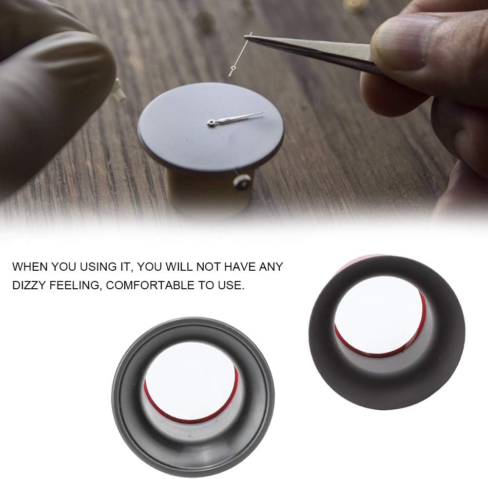 yuytee 5x 10x Watchmaker Loupe, Magnifying Glasses Monocular, Watch Magnifying Glasses for Watch Jewelry - Image 4