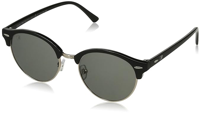 Polarized Wayfarer Unisex Sunglasses - (MTV-148-C7|48|Grey Color Lens)