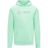 Mercedes AMG Petronas Formula One Team - Retro Hoodie - Mint - Size: XS