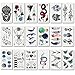 Many Kinds of Fashion Temporary Tattoo Transfer Stickers for Adult & Men & Women, Long Time Lasting Body Sticker(20pcs)