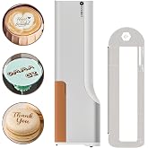 EVEBOT Creative PrintPen Handheld Coffee Latte Macaron Cookie Cocktail Surface Coloring Tool DIY Design, Birthday Gifts Bluetooth 4.2 - Brown Pod