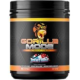 Gorilla Mode Pre Workout - Massive Pumps | 792g (Rocket Frost) | Focus, Energy, Power | L-Citrulline, Creatine, L-Tyrosine, Betaine, Hydroprime, Alpha-GPC, 400mg Caffeine, Huperzine A
