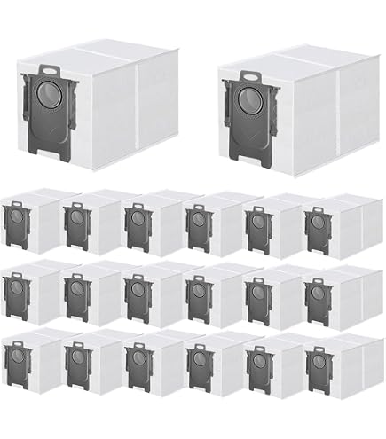 MaximalPower Vacuum Bags For Roborock S8+, S8 Pro Ultra, S7 MaxV Ultra, Q Series