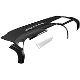 DashSkin Dash Cover for 07-13 Silverado Sierra Dual Box, Black | Fits dual glovebox Silverado LS, LT, WT and Sierra SL, SLE, WT. Not for single glovebox LTZ, SLT, Denali