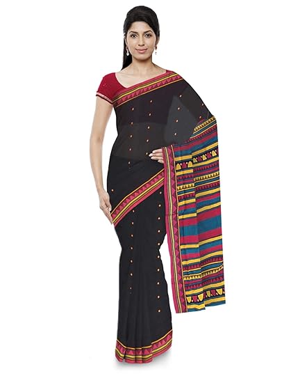 Odisha handloom Sambalpuri Handloom Womens Cotton Saree (Green)