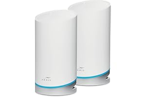 ARRIS Surfboard mAX W121 Tri-Band Mesh WiFi 6 System, AX6600 Speeds up to 6.6 Gbps, Coverage 5,500 sq ft, Alexa Support