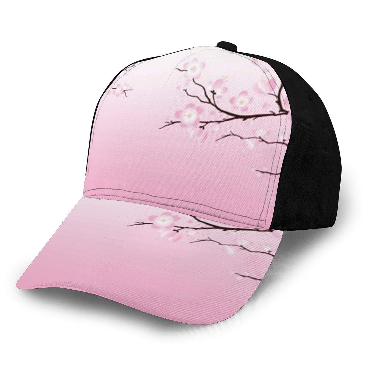Men Pink Cherry Blossoms Summer 