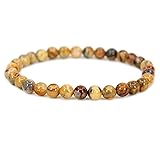 Amandastone Natural Crazy Lace Agate 6mm Round