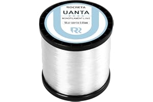 ROCRETA UANTA Monofilament Fishing Line, Superior Abrasion Resistance Mono Line, Ultimate Saltwater Fishing Line Leader Materials, 2025 New Fishing Line Unique Camo Design