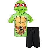 Teenage Mutant Ninja Turtles Raphael Graphic T-Shirt & Shorts Toddler to Big Kid