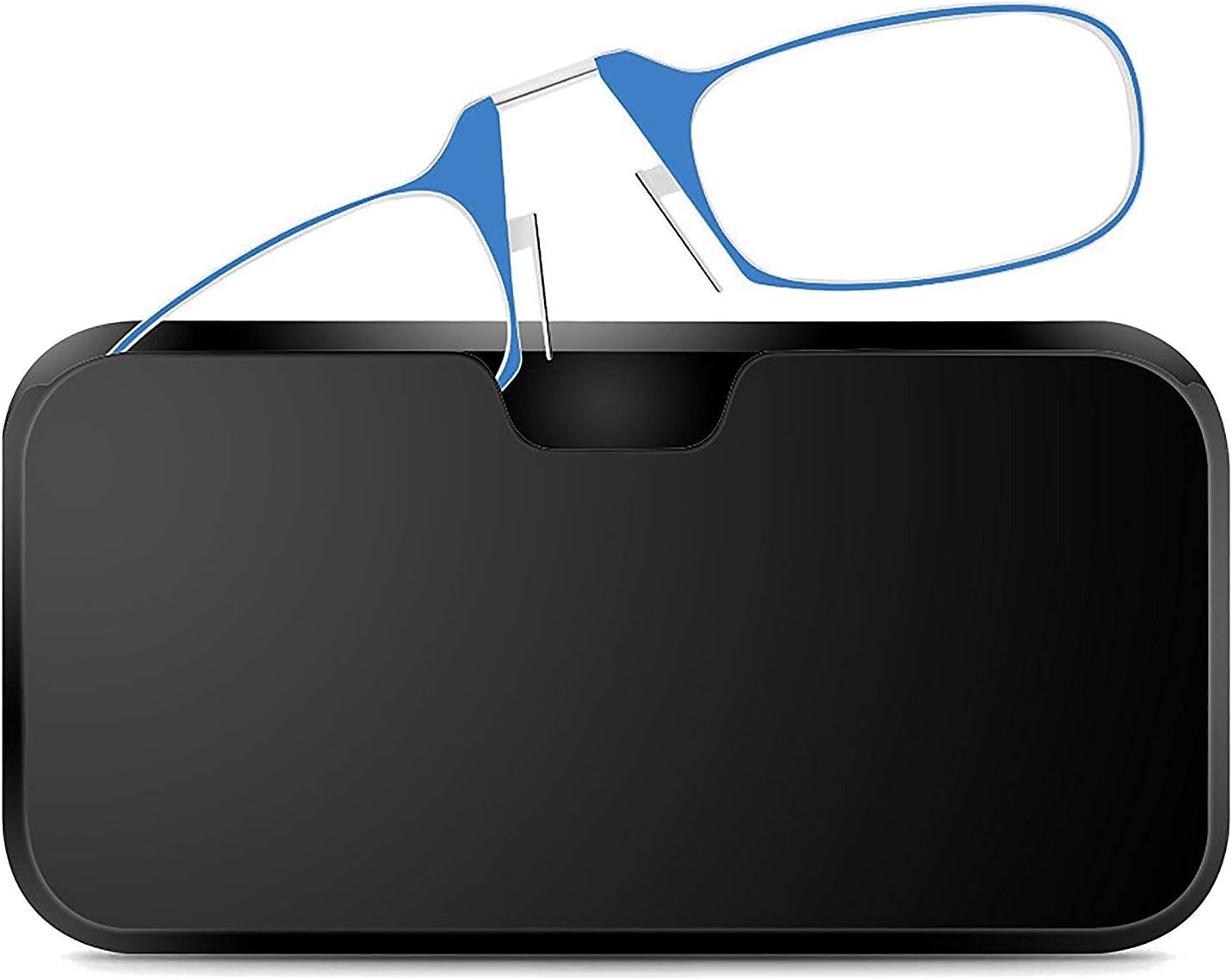 RETRO-SPECS Compact Reading Glasses, Plus Stick Anywhere Ultra Thin Pod Case, Strength 1.50