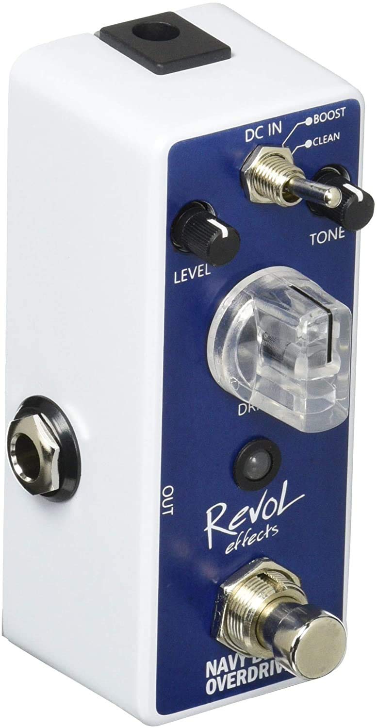 レヴォルエフェクツ(RevoL effects) Revol effectsエフェクター オーバードライブ NAVY BLUE OVERDRIVE EOD-01商品画像