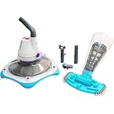 Kokido Telsa 85 Rechargeable Submersible Pool Vacuum Set, Green, EV85CBX | Telsa 80 Submersible Unit, Telsa 50 Spot Cleaner, Battery, Charger, Up to 40 Min Runtime, 1-Button Start, Drain Valve