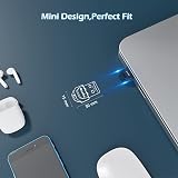 Maxuni USB Bluetooth 5.1 Dongle Adapter for PC Laptop Windows 10 11 Low Latency view 6