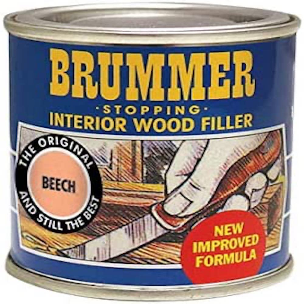 Briwax Brummer Interior Wood Filler Beech 250g