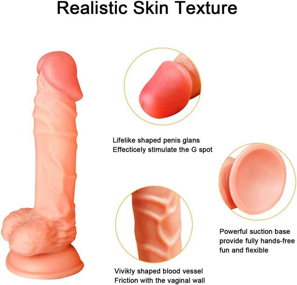 CXQ Yoga Realistic Silicone Elastic Ball Artificial Pěnnis, Suitable for Lovers or Couples T-Shirt,Hat