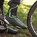 Water Proof Bike Shoe Covers - Bicycle Shoes Protection for Winter Rain and Cold - Overshoes Feet Warmer Booties for Cycling Size 10-11 - Aero Toe