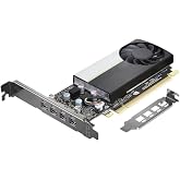 NVD Quadro T1000 8GB ( Refurb w/ 1YR Warranty ) Low-Profile Single-Slot SFF Professional Graphic Card: 8GB GDDR6, PCIE 3.0 x1