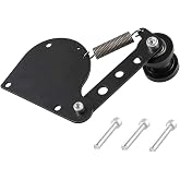 sthus Spring Loaded Chain Tensioner,2 Stroke Motorized Bicycle Chain Guide | Adjustable guide wheel in black. Fits 49cc, 66cc, 80cc 2-stroke engines for motorized push bikes