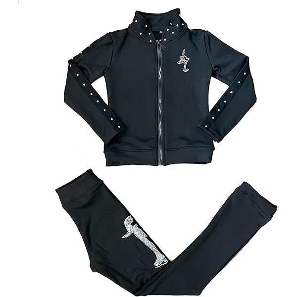 Veste D'entraînement Patinage Artistique LIUHUO Pour Fille - Élégante, Ventilée, Manches Longues - Taille Ajustée