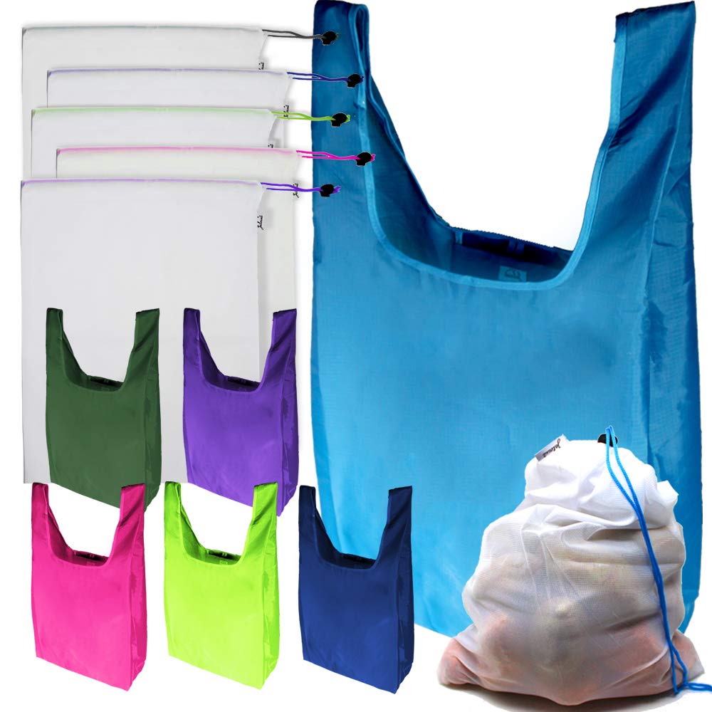 large reusable plastic bolsas