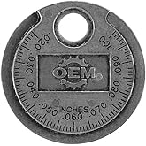 OEMTOOLS 25352 Ramp Style Spark Plug Gap Gauge, Spark Plug Gapping Tool, Spark Plug Gauge Gap Tool, Spark Plug Adjustment Tool, Plug Gapping Tool