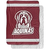 Aquinas College Blanket, 60"x80" Primary Logo Silky