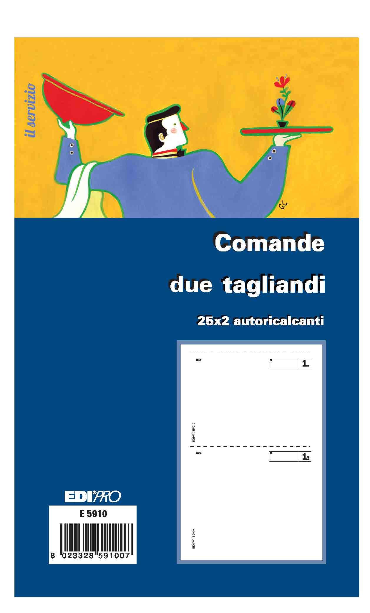 EDIPRO - E5910 - Command block 2 coupons 25x2 self-healing 17x9,9
