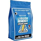 VITAL 4U® Liquid Energy Shot - Ginseng, Naturally Sweetened, Chocolate Cherry Flavor, 24 ct