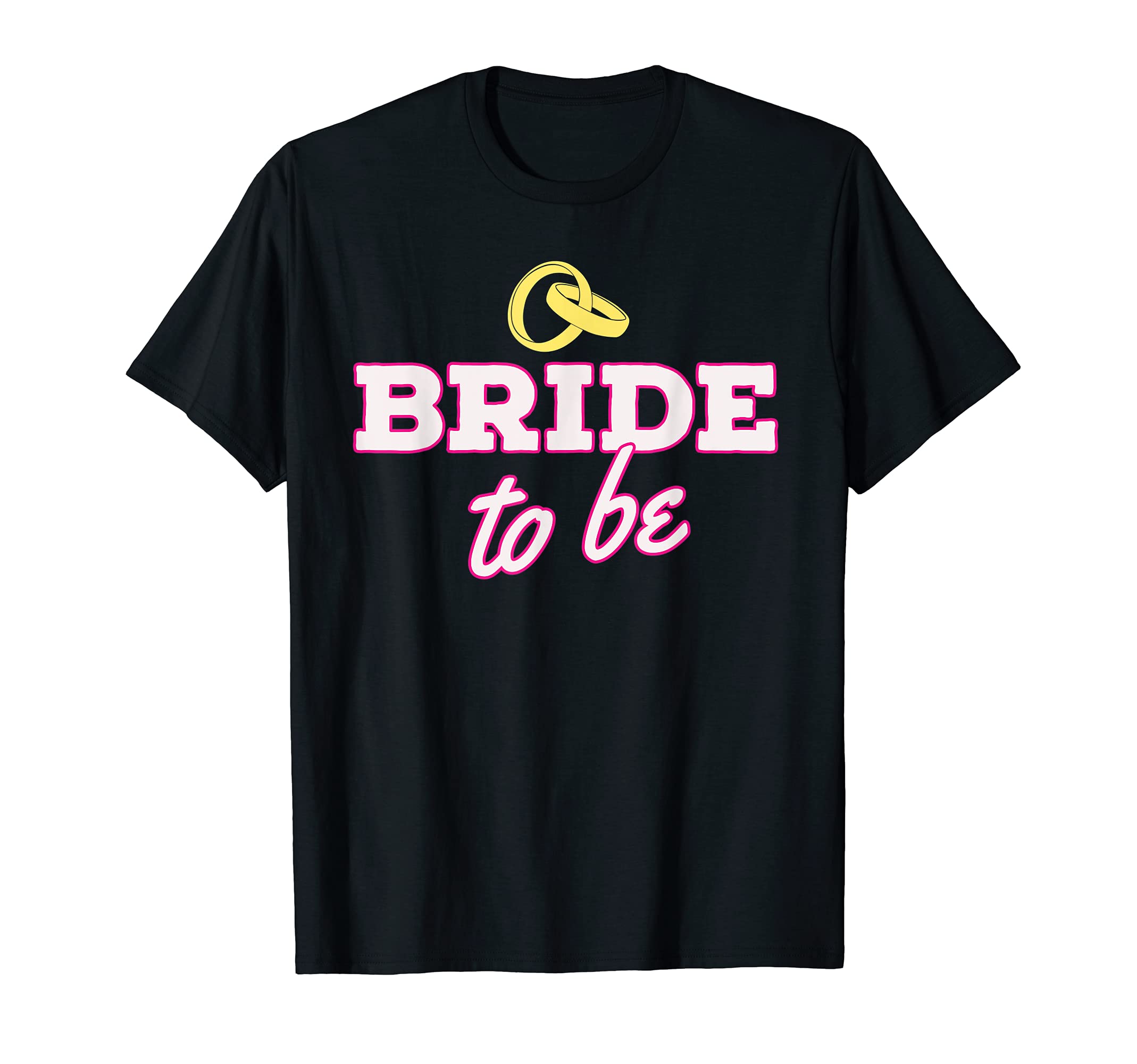 Bride To Be Bachelorette Pre Wedding Tee Linked Wedding Band T-Shirt